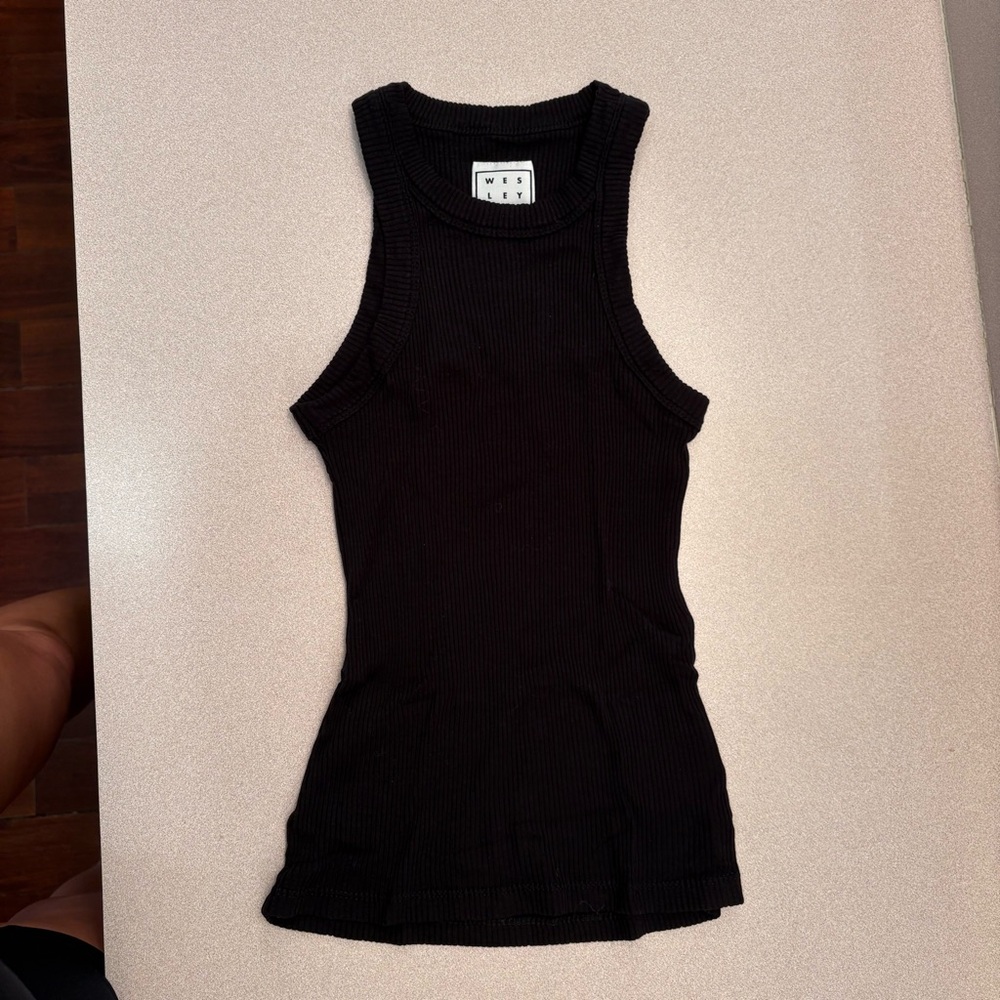 Bandier Wesley Rivington Ribbed Tank - Picture 3 of 7